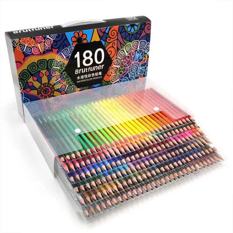 Brutfuner 72 Colors Professional Colored Pencils for Artists Kids Adults Coloring Sketching Drawing Premium Soft Core Pencil Set |