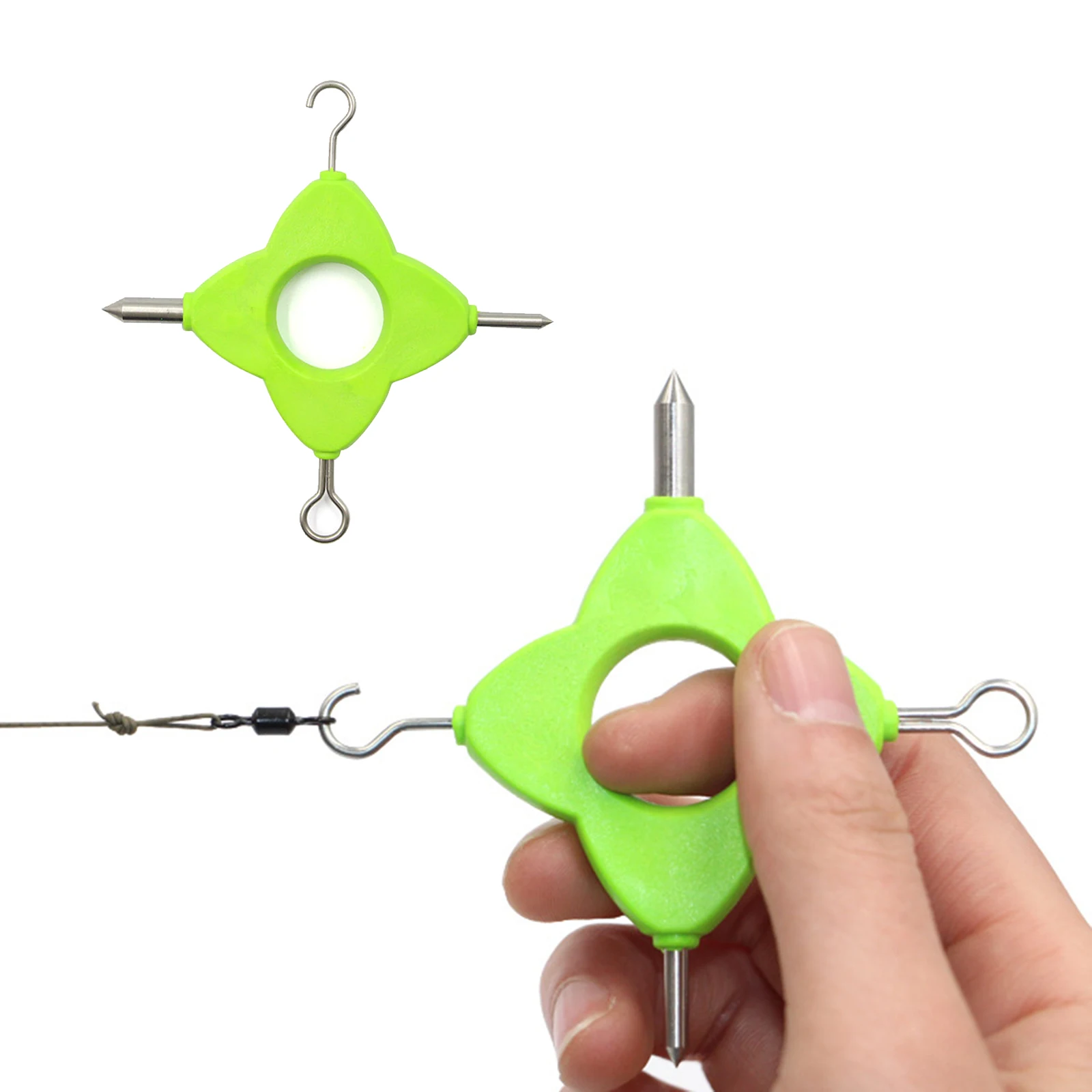 

Portable Fishing Puller Knotter Multi-Purpose Fishhook Knottting Accessories