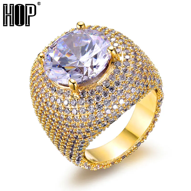 Хип хоп полностью микро проложенный Iced Out Bling Full CZ Stone Charm Tready медь кубический