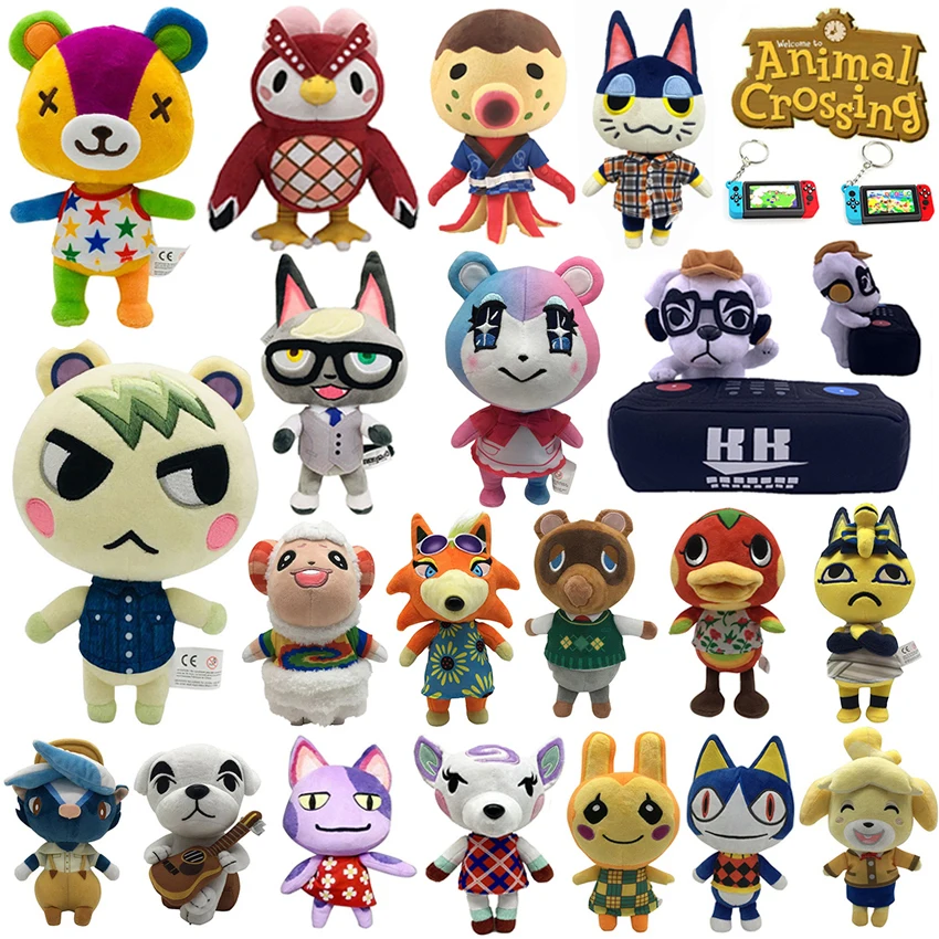 

20cm Anima Crossing Plush Raymond Punchy Celeste Diana Marshal Zuck Cartoon Tom Kawaii Anime Stuffed Toy Doll Gifts For Children