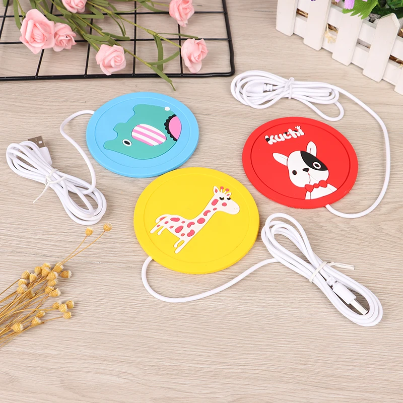 Горячая Распродажа сохраняющие тепло чашки нагревательный USB-коврик грелка