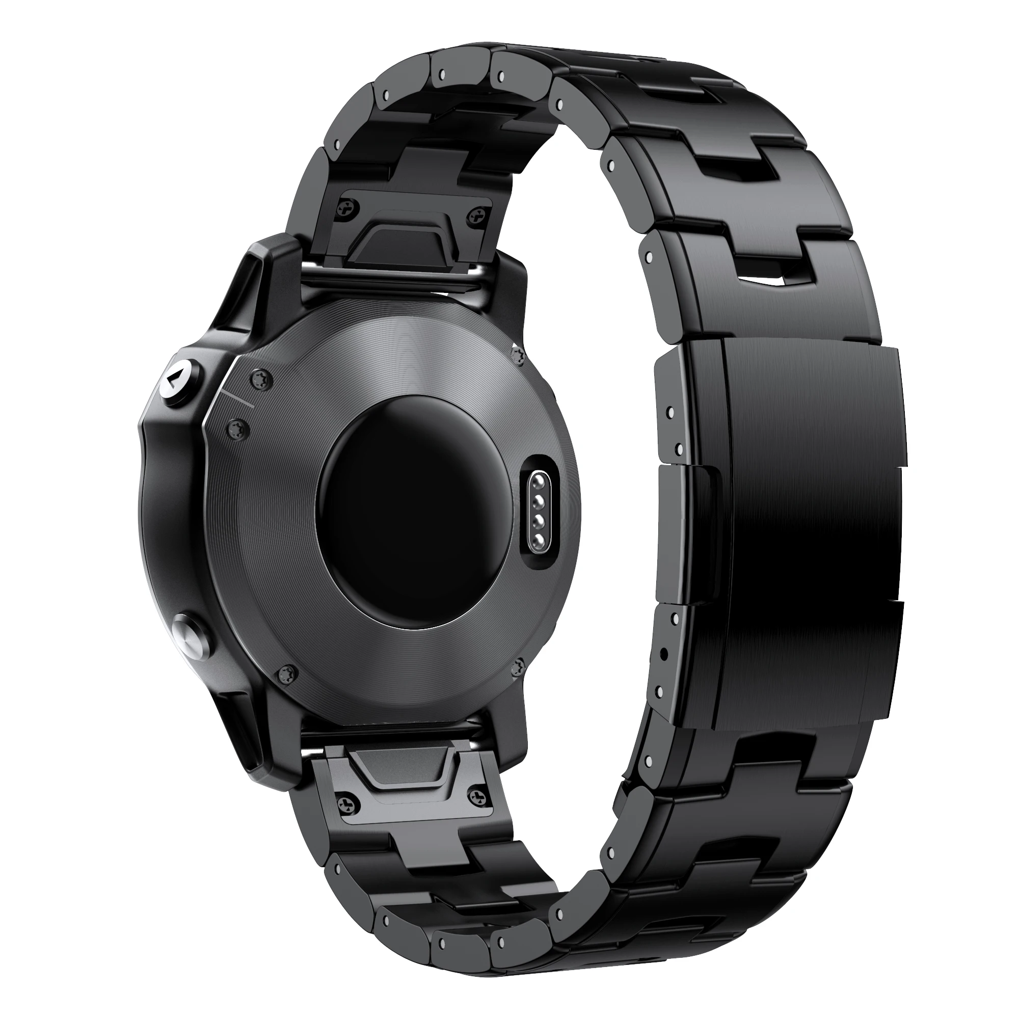 

ANBEST Titanium Alloy Bracelet Compatible for Garmin fenix 5X plusX/5X/6X/3/3HR watch strap 26mm for Descent Mk2S/ Mk1/Mk2