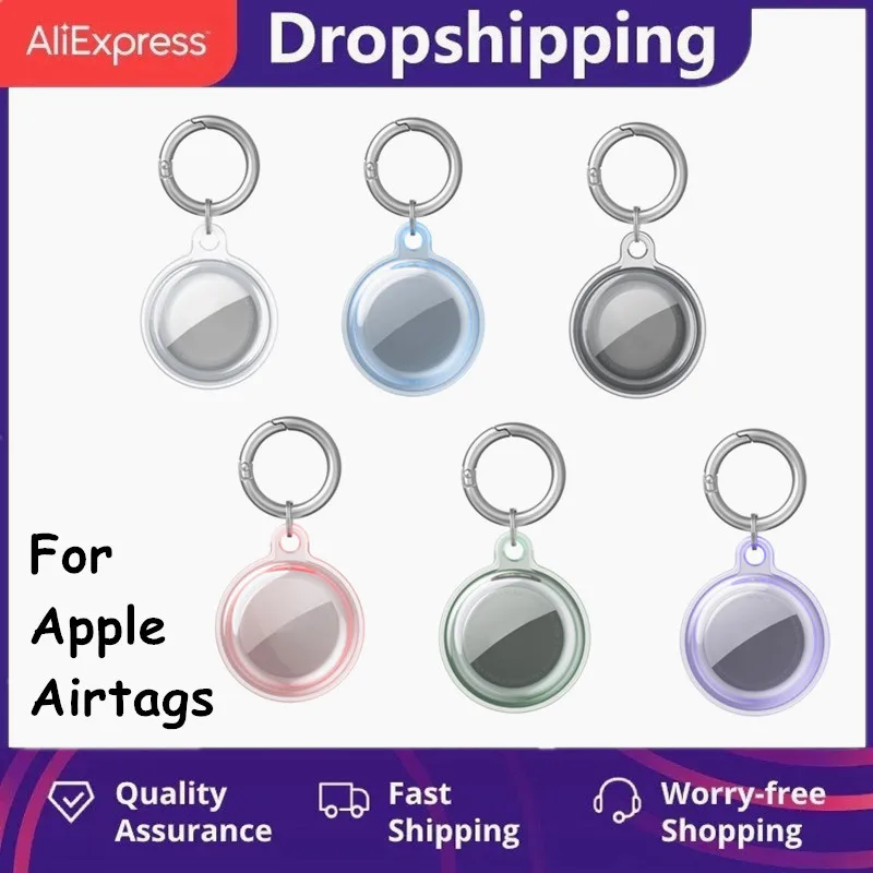 

Protection Case For AirTags Silicone Protective Sleeve Anti-Scratch Cover Protector Shell For Air Tags Locator Tracker Accessory