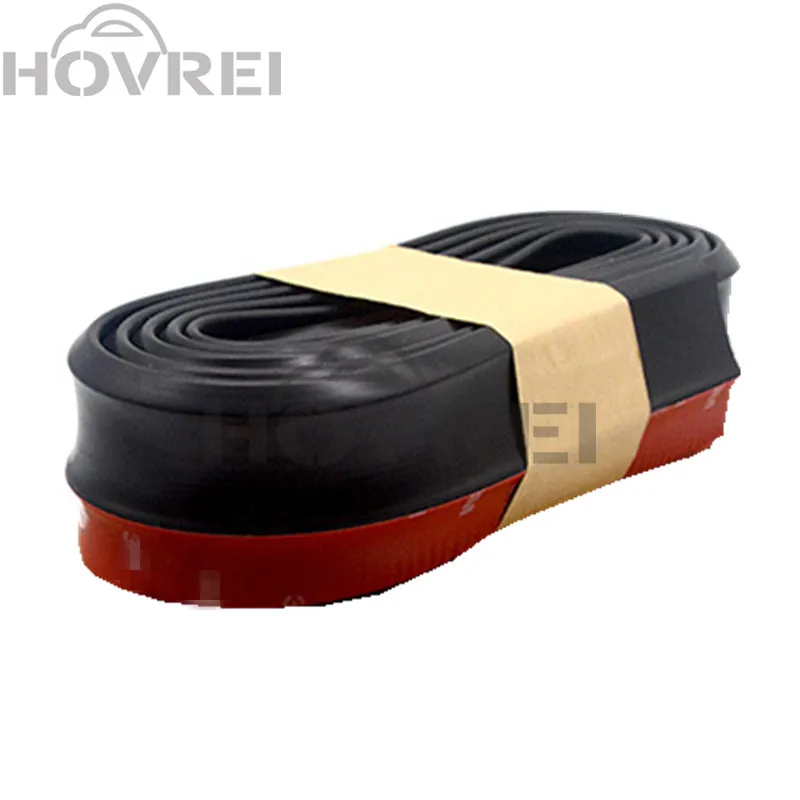 Универсальный 2 5 метров Авто Передний Задний бампер резиновый протектор спойлер