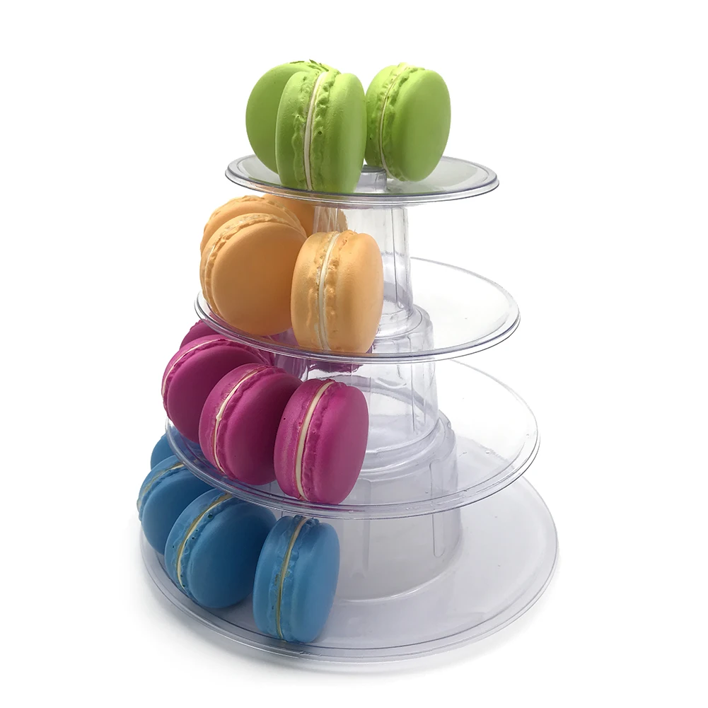 

Tiers Cupcake Display Rack Holder Macaron Tower Macaroon Display Cake Stand Birthday Party Wedding Decoration Tools