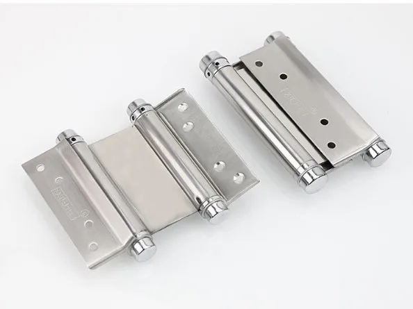 

2Pcs 3 Inch Double Door Hinge Cabinet Drawer Butt Hinge Door Swing Stainless Steel Hinges With Screws Hand Tools Hardwar