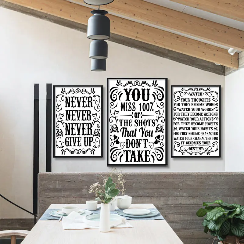 Настенная живопись на холсте печатный плакат фотография классная комната Inspire Boys