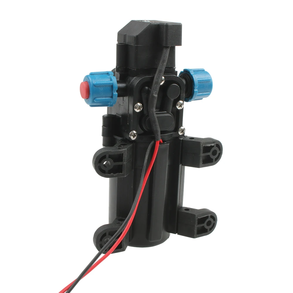 

DC 12V 60W 5L/min Agricultural Electric Water Pump Black Micro High Pressure Diaphragm Pump Water Sprayer Car Wash