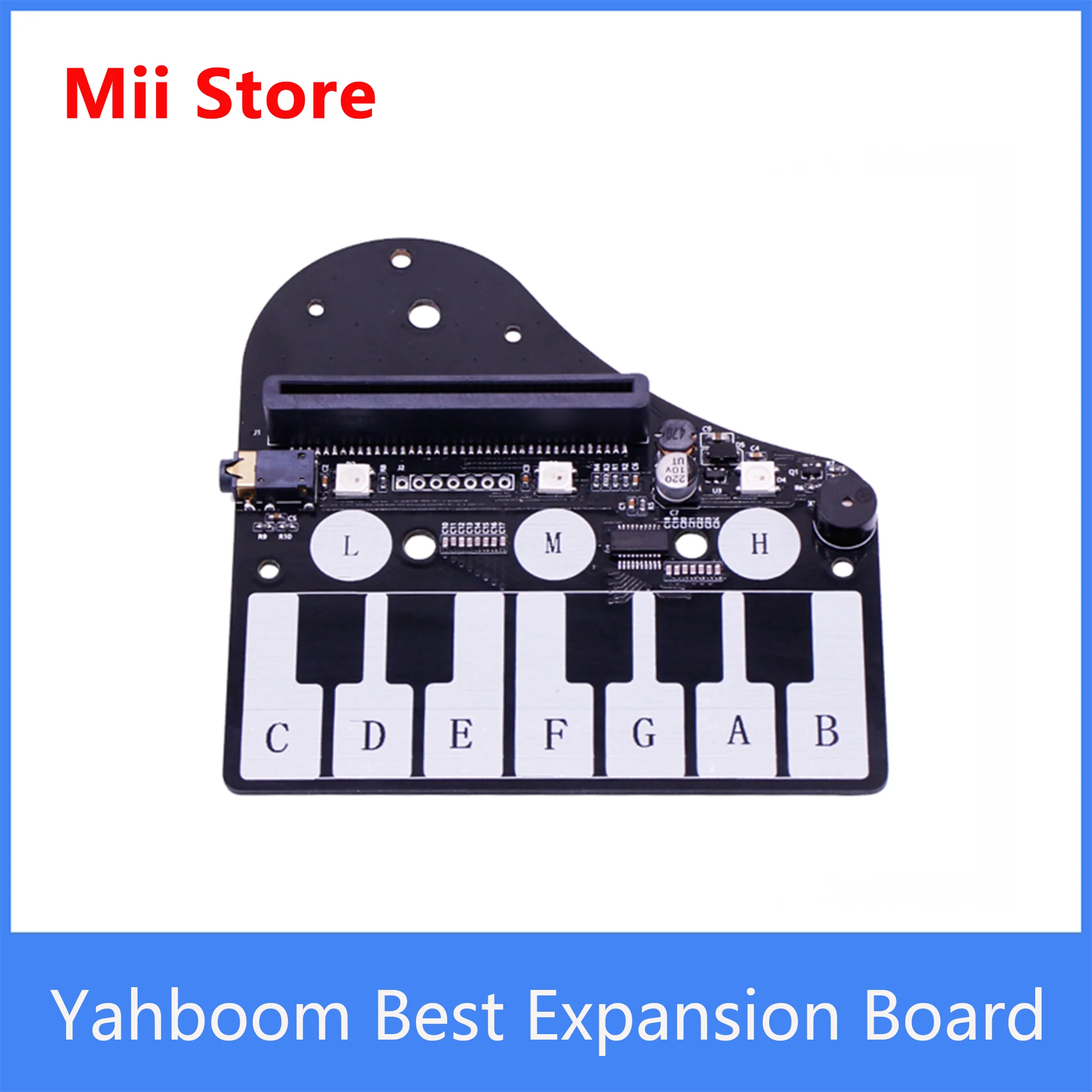 

Yahboom Best Expansion Board Unique piano shape Compatible with LEGO blocks for BBC Micro:bit V1 and V2