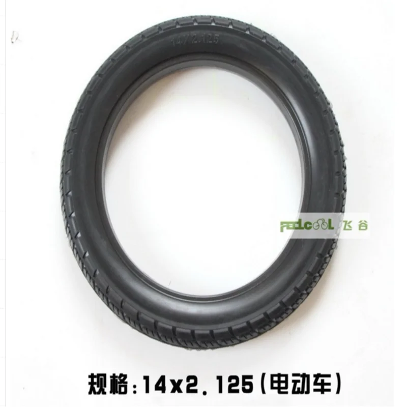 

14 Inch X2.125 Electric Vehicle Solid Tire * 2.125 Pneumatic Anti-tie Wear-resistant