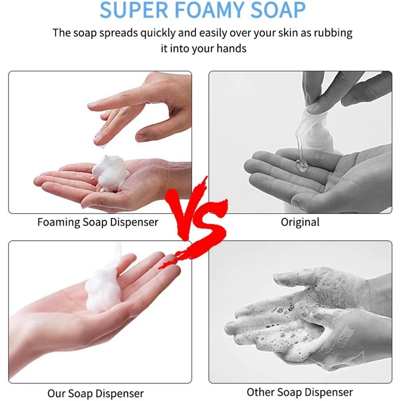 

Automatic Touchless Foam Soap Dispenser -14 OZ Liquid for Kids,Adults