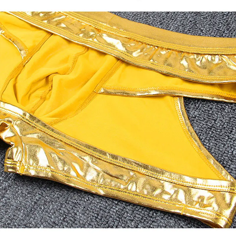 Сексуальные мужские боксеры с U образным выпуклым мешочком нижнее белье из