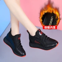 winter sports and leisure ladies high top shoes korean wild womens shoes single cotton casual womens shoes