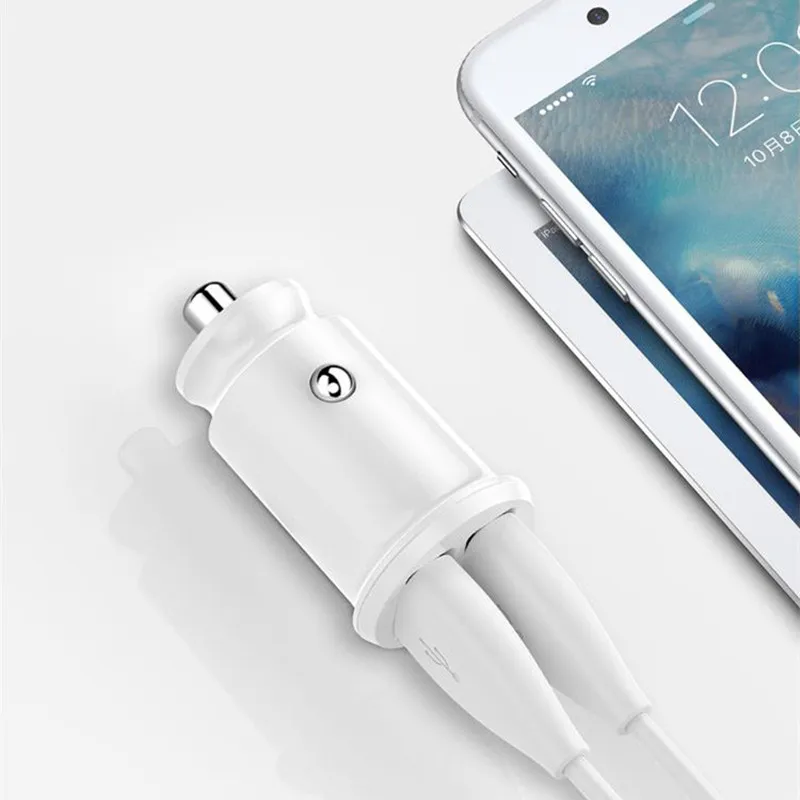 Мини USB Автомобильное зарядное устройство адаптер 3.1A Универсальный двойной USB телефон автомобильное зарядное устройство для Mercedes Benz W203 W211 W204 W210 W124 AMG W212 W202