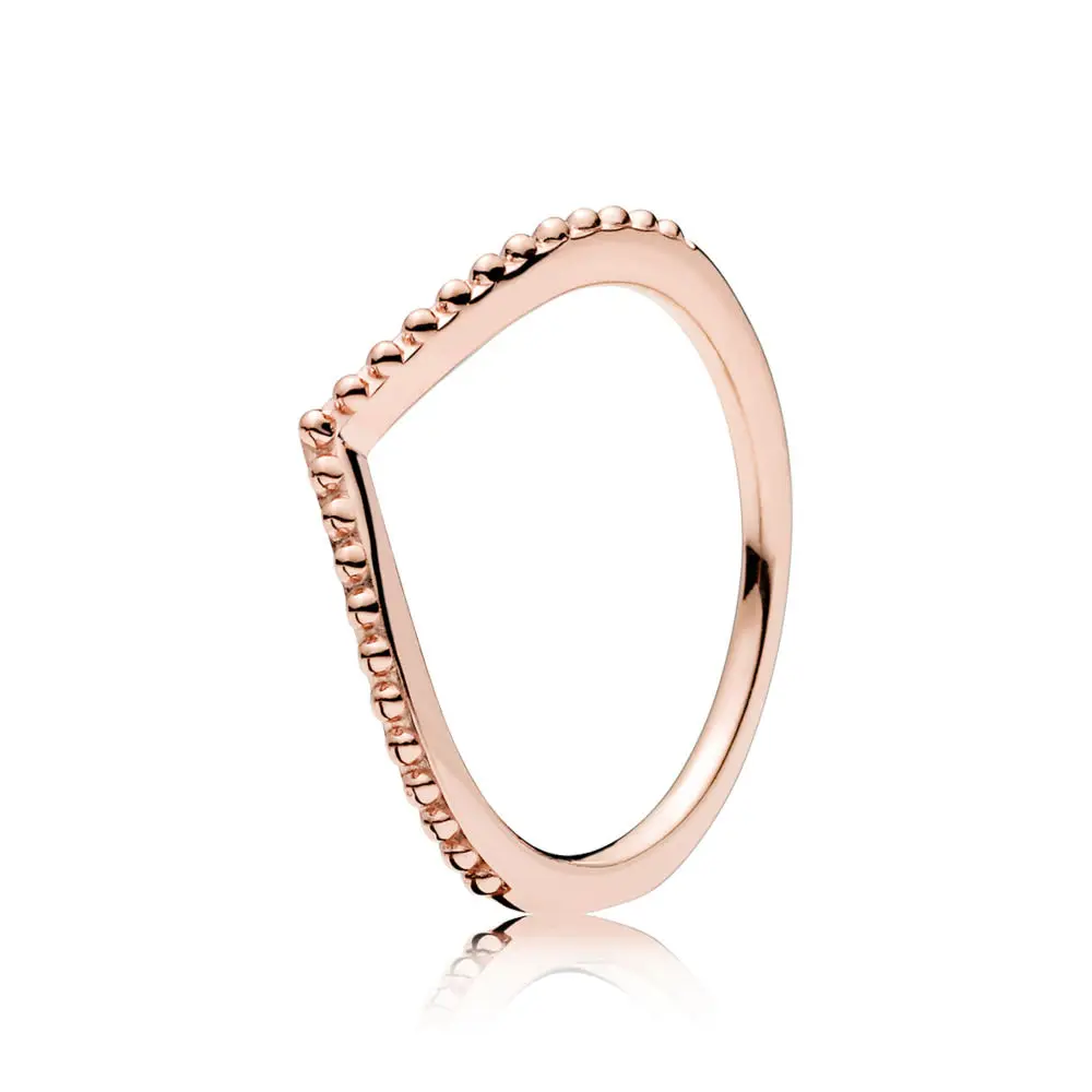 

Silver Color Ring Charms Raised Heart Rose Gold Finger Ring For Women Party Jewelry