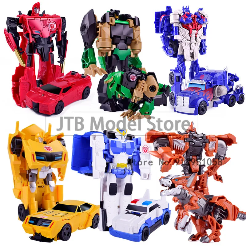

Экшн-Фигурка-трансформер OP Commander Гримлок игрушка модель фильма Prowl 7-11 см мини-версия большая пчела машинка-робот