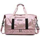 Женская вместительная сумка для спортзала, дамская сумочка для багажа, стильная сумка на плечо для поездок, отдыха, спортзала, универсальная сумка