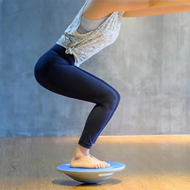 Балансировочная доска для упражнений тренировочный тренажер портативная