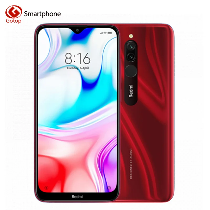 Xiaomi Redmi 8 с глобальной версией 3 ГБ 32 Восьмиядерный процессор Snapdragon 439 двойная