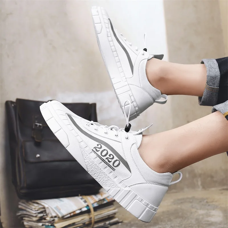 Мужская повседневная обувь мужская на шнуровке модная платформе мужские