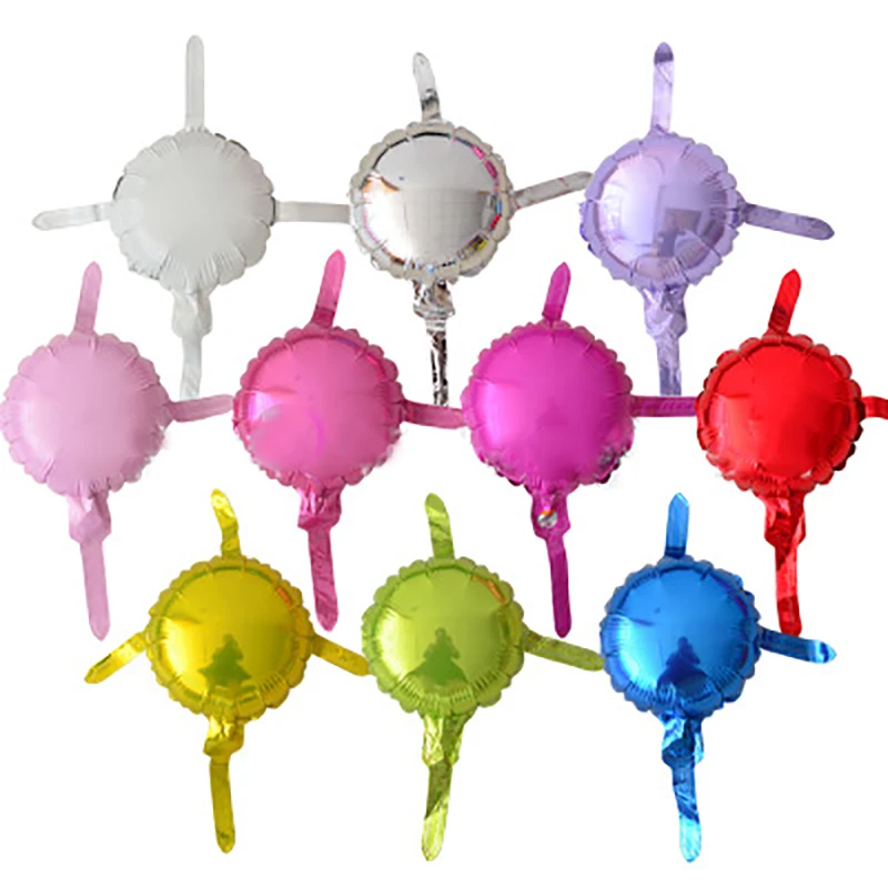 

10 шт круглый хвост алюминиевая фольга Воздушные шары из алюминиевой фольги День рождения Свадьба событие планировка место украшения фонов...