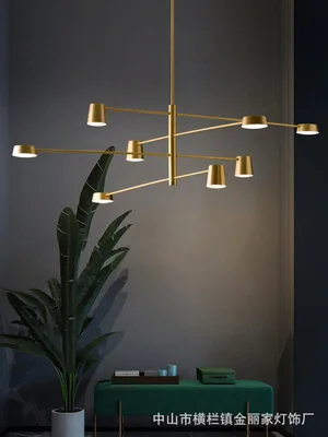 Goedkoop Nordic Lampen En Lantaarns Eenvoudige Stijl Woonkamer Kroonluchter Creatieve Lamp Licht Luxe Restaurant Slaapkamer Verlichting Netto Rood