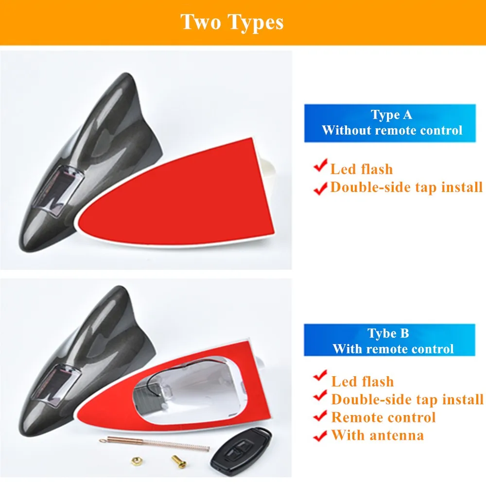Автомобильная антенсветильник на солнечной батарее с защитой от столкновений |