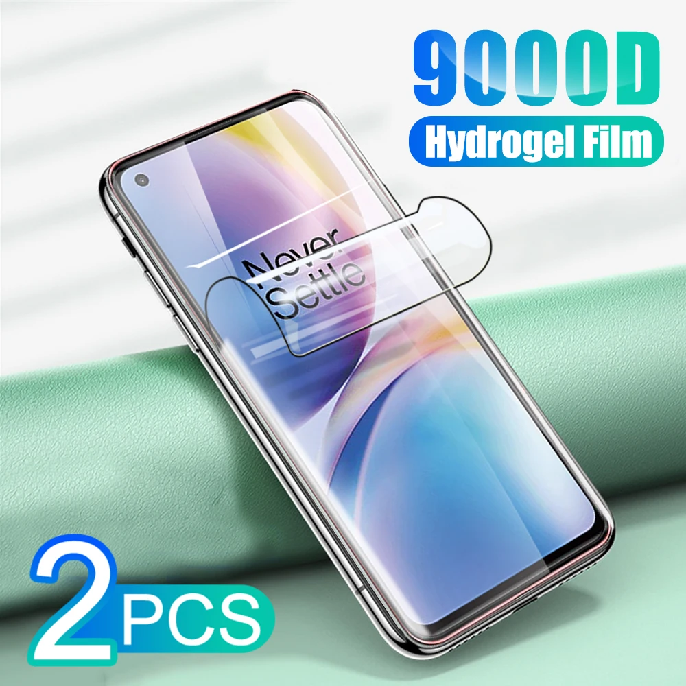 

2PCS Hydrogel Film For Oneplus Nord 2 5G Screen Protector For 1+nord2 5g one plus nord ce n10 n100 n200 Protect Film Not Glass