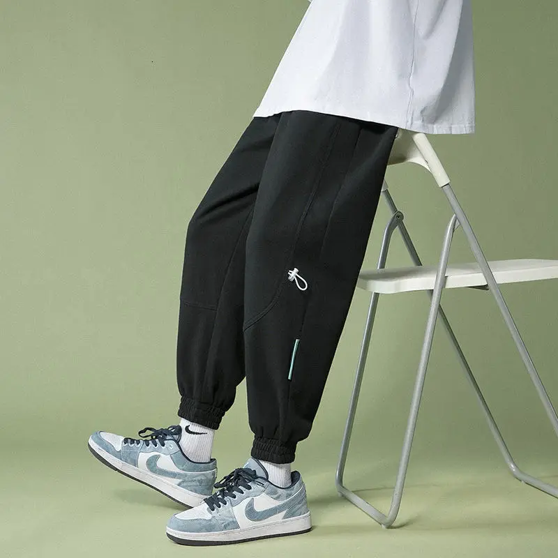 

Spring And Autumn Jogger Sweatpants Men Korean Fashion Loose Casual Harem Pants Men Harajuku Streetwear Wild Sweatpants Men