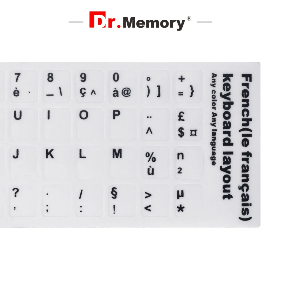 Россия русский/португальский/Французский клавиатура наклейки ноутбук Раскладка для замены клавиатуры наклейки