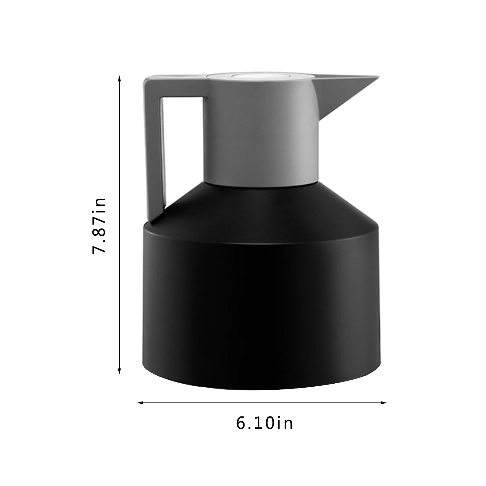 

1.5L Nordic Stainless Steel Vacuum Insulation Coffee Pot Large Hot Water Bottle High Value Thermos Geometric Coffee Kettle