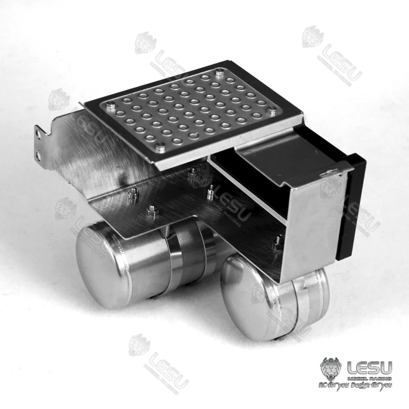 Отсек для батарей Meal LESU выхлопной бак C 1/14 TAMIYA VOLVO FH16 трактора грузовика