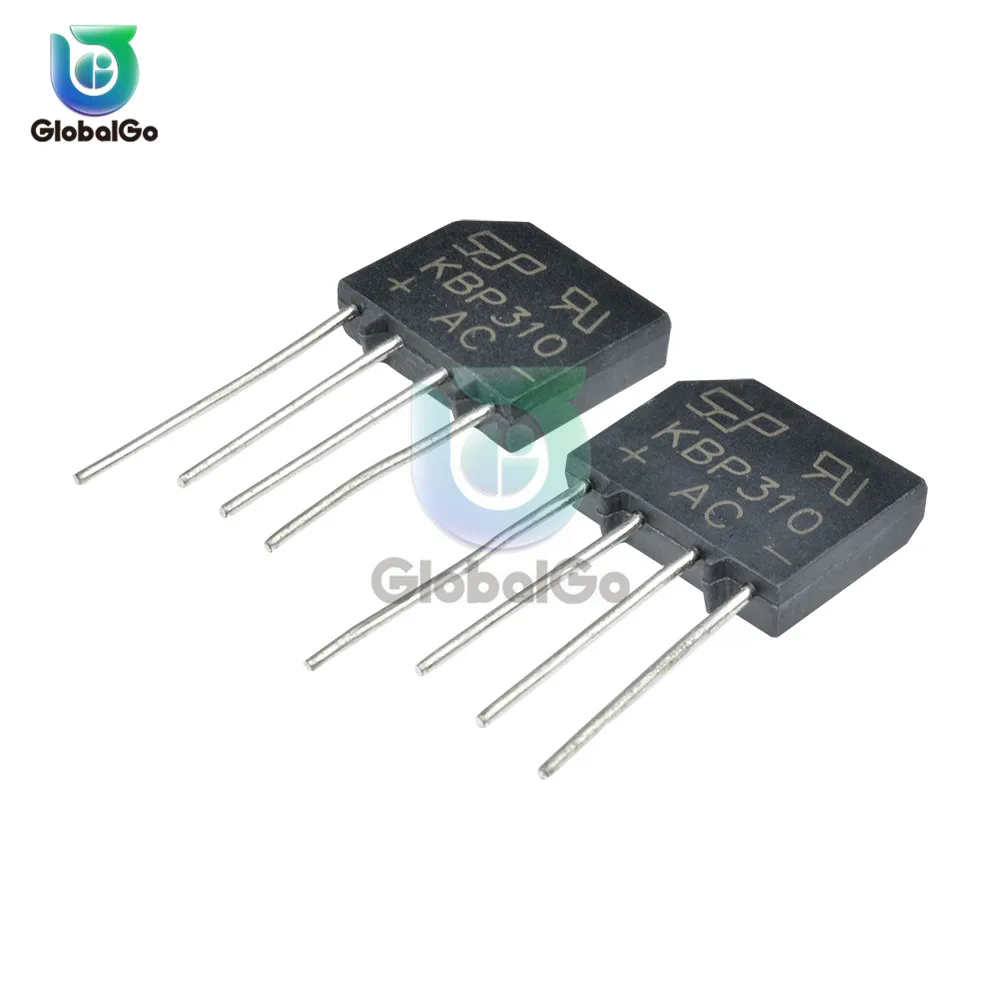 5 шт./лот 2 А 3 600 в 1000 В Diy Электронный диодный мостовой выпрямитель 4PIN SIP 4 KBP210 1000V/2A