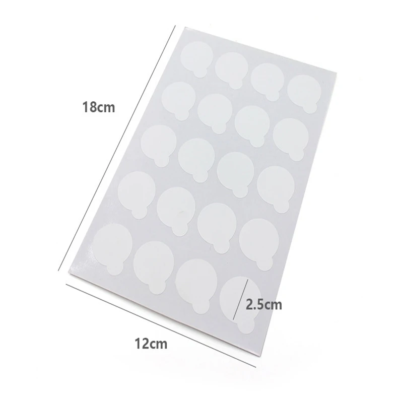 5 листов 100 шт одноразовый держатель для ресниц лоток гель наращивания подставка