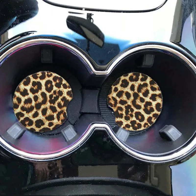 1 шт. Новый Неопреновый коврик для автомобильной чашки контрастная Подставка под