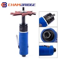 mini pneumatic eight petal octagonal sanding machine air die grinder 2500rpm for polishing rust removal cutting tool accessories