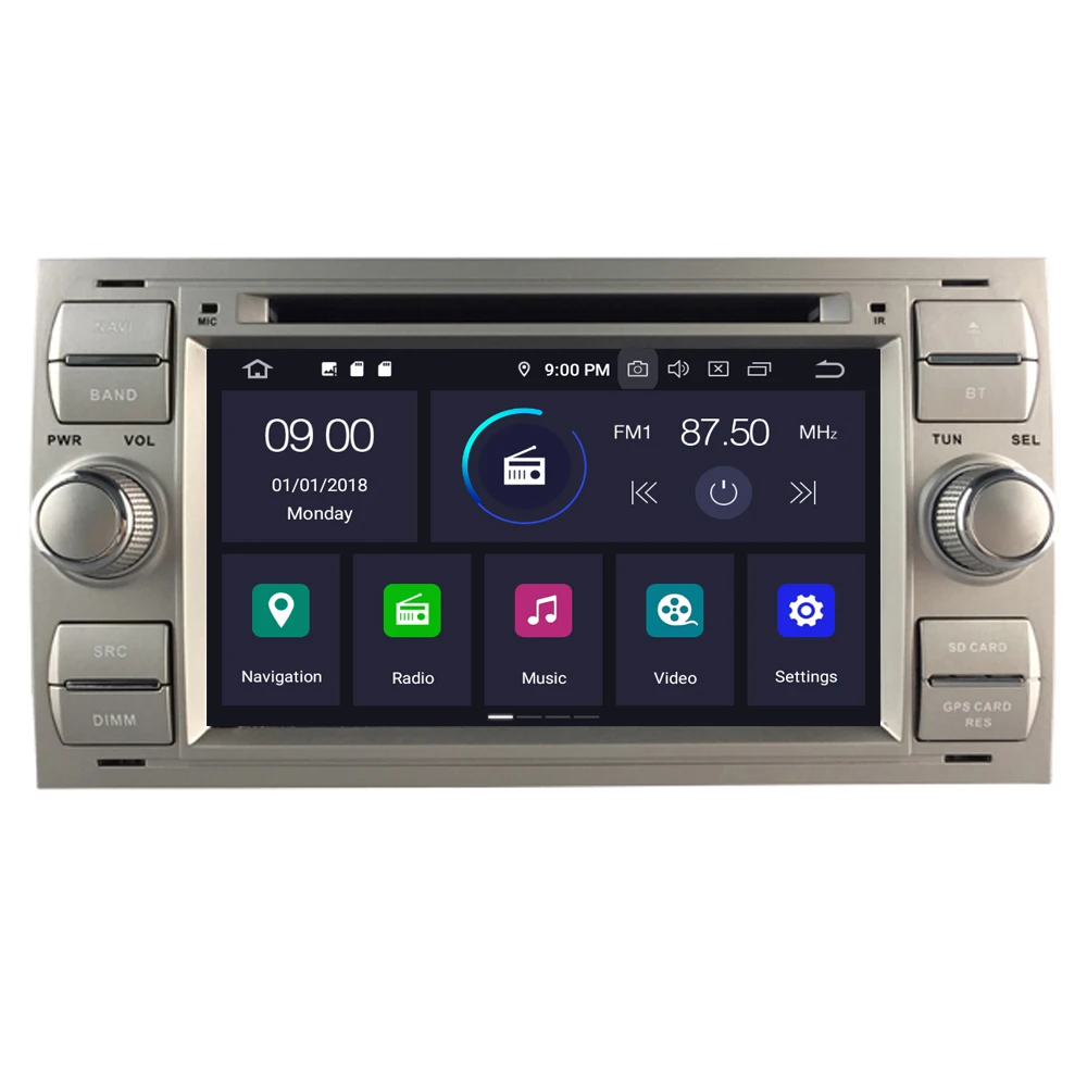 Автомобильный мультимедийный плеер RoverOne для Ford S MAX Kuga Connect Focus 2 Mondeo Transit Fiesta Galaxy