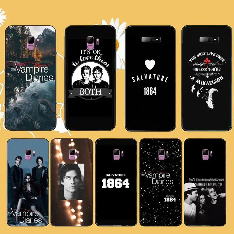 

The Vampire Diaries TV series Phone Case For Samsung galaxy A S note 10 7 8 9 20 30 31 40 50 51 70 71 21 s ultra plus