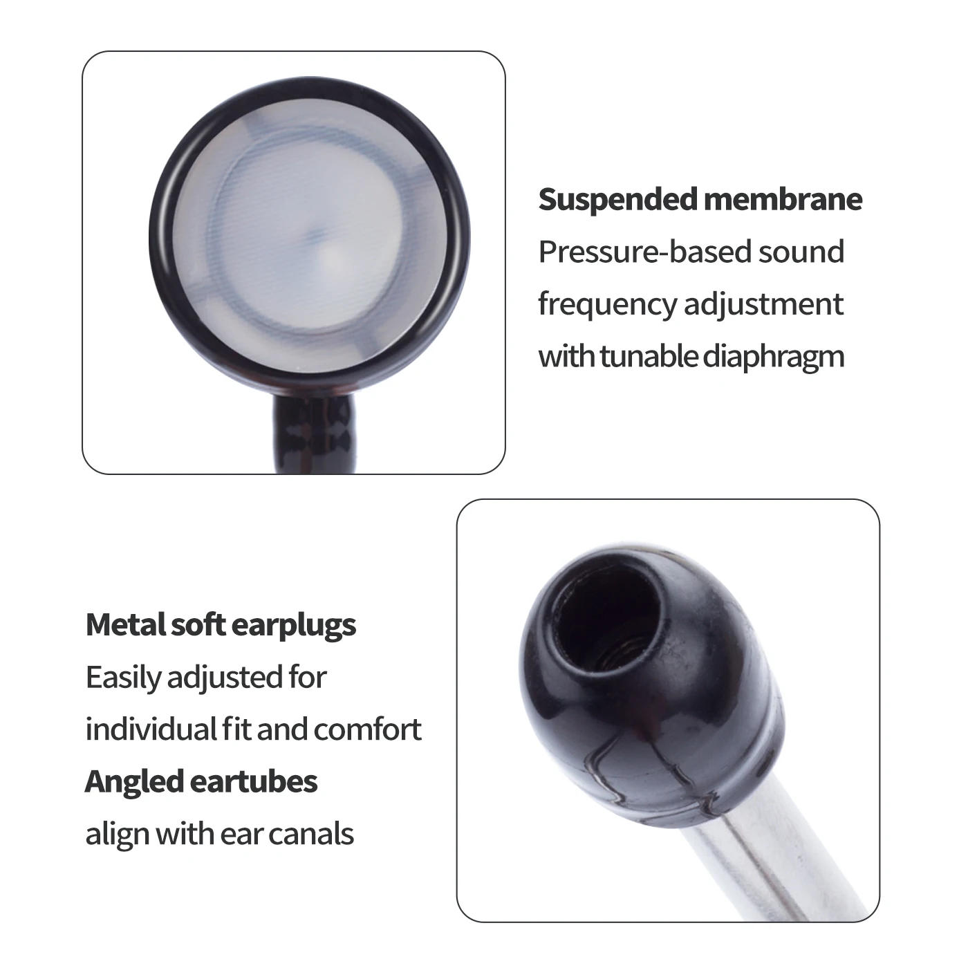 Профессиональный медицинский доктор стетоскоп одной гловной сердца легких