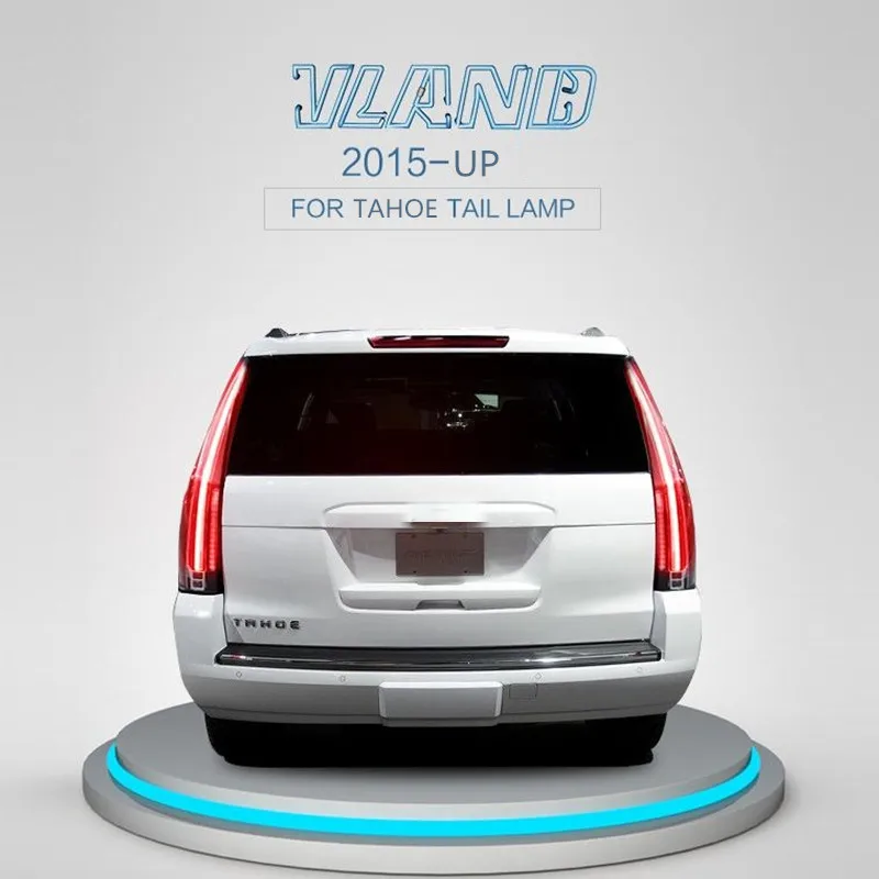 VLAND завод для задний габаритный фонарь автомобиля для TAHOE& SUBURUBAN светодиодный фонарь- с красным сигналом поворота и дизайном для игры и вилки