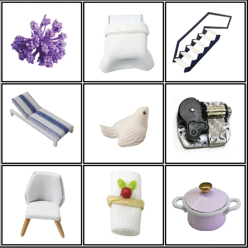 

Cutebee DIY DollHouse Wooden Doll Houses Miniature Dollhouse Furniture Kit Toys for Children New Year Christmas Gift Casa A66M