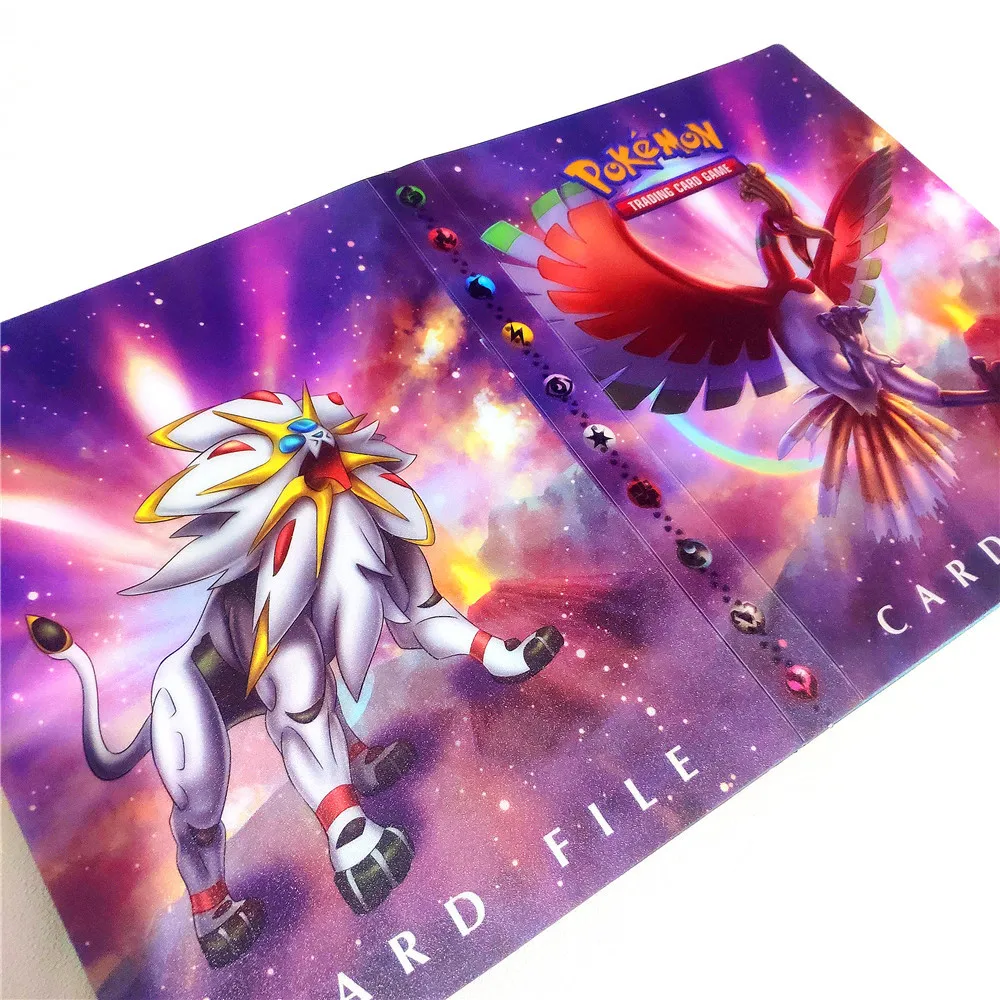 240Pcs Holder Album Toys Collections Pokemones Cards Book Top Loaded List Gift for Children | Игрушки и хобби