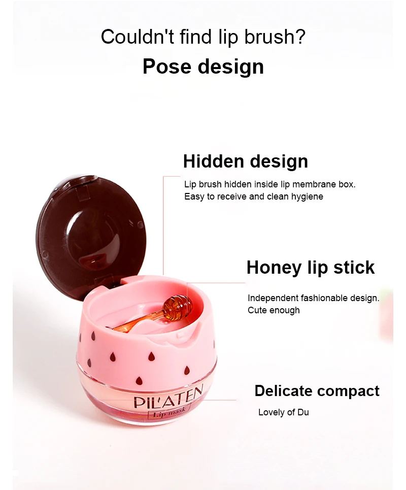 10 г увлажняющий бальзам для губ девочек хорошая ночная маска фрукты натуральный