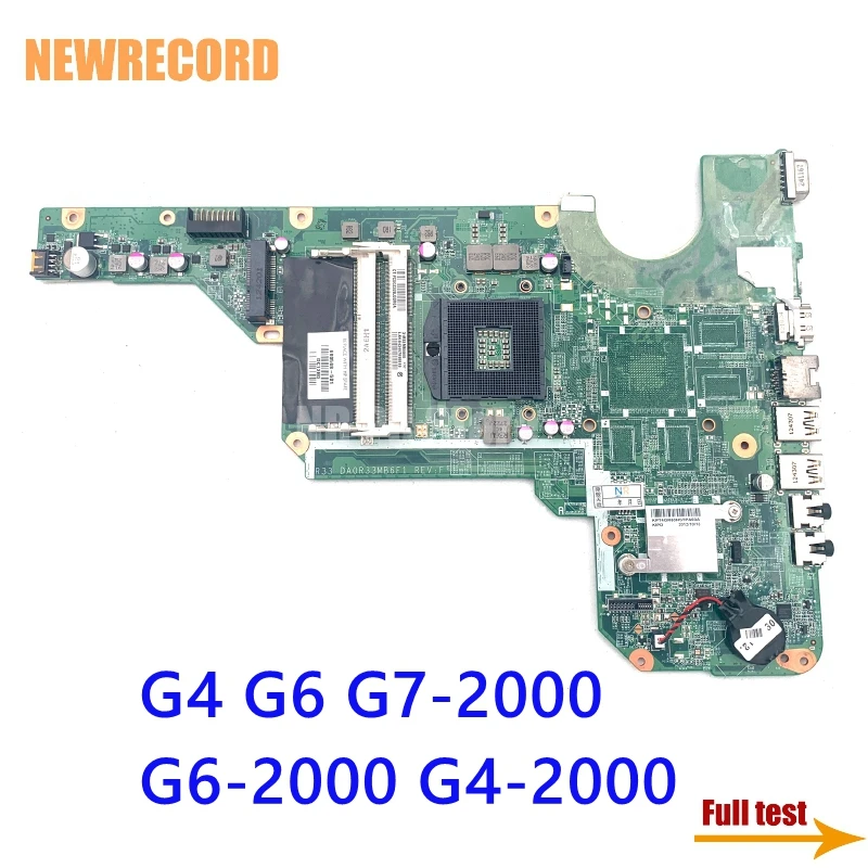 For HP Pavilion G4 G6 G7-2000 G6-2000 G4-2000 DA0R33MB6E0 680568-501 680568-001 Laptop Motherboard HM76 Main Board