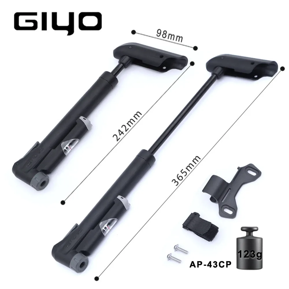 GIYO велосипед насос AP 43CF/43CA велосипедные аксессуары Давление велосипедов