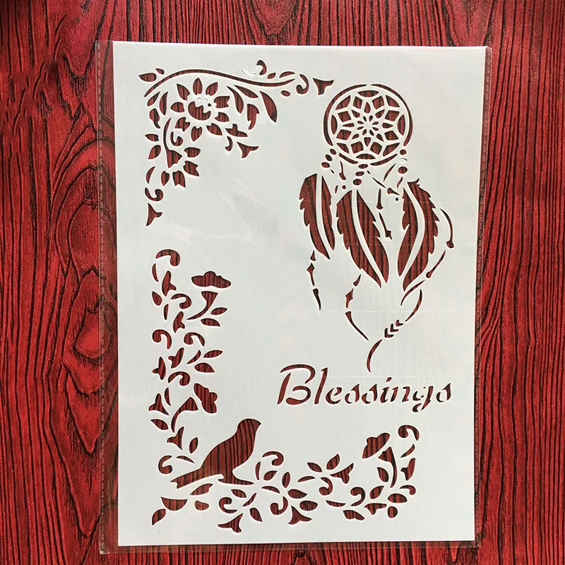 

Подвесные трафареты для рукоделия CraftArtGo, рисование, искусственное украшение торта, печатная форма, печатный стол