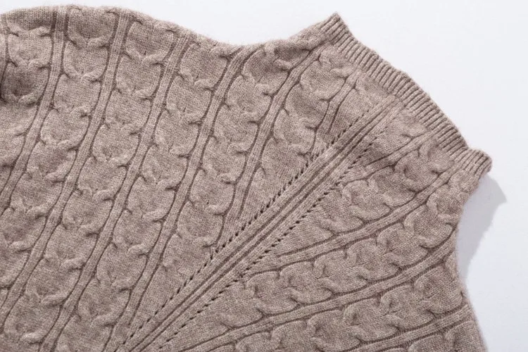 

Women's Knitted Suits Autumn Winter Sweater 2 Piece Set Long Sleeve Turtleneck Pullover And Pants Sportswear For Women Tracksuit