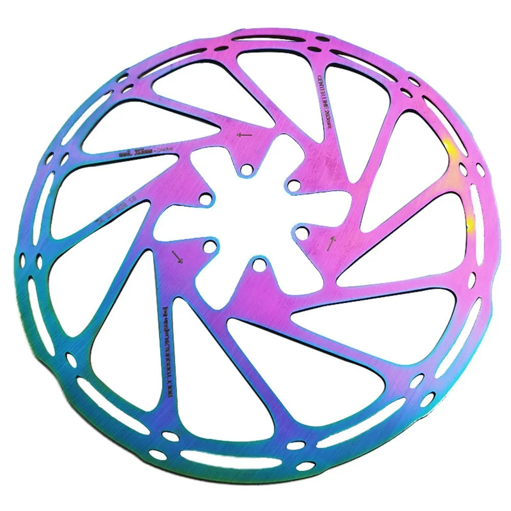 

Bike Bicycle CenterLine Disc Brake Rotors Durable 203mm Optional For-Sram Avid 6 Bolts Stainless Steel Bikes Accessories Parts