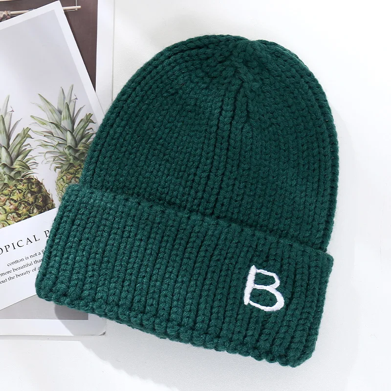 Детская шапка на осень-зиму детские вязаные шапки для мальчиков и девочек мягкие