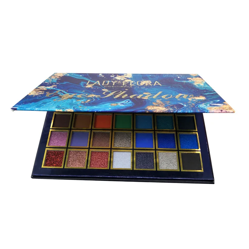 35 цветов мерцающие матовые пигментные Блестки для макияжа закат тени век Палитра